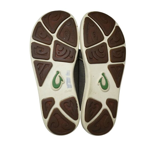Olukai Nohea Mesh Men's Slip On Sneaker Olive Size‎ 8.5 Men - Picture 5 of 9